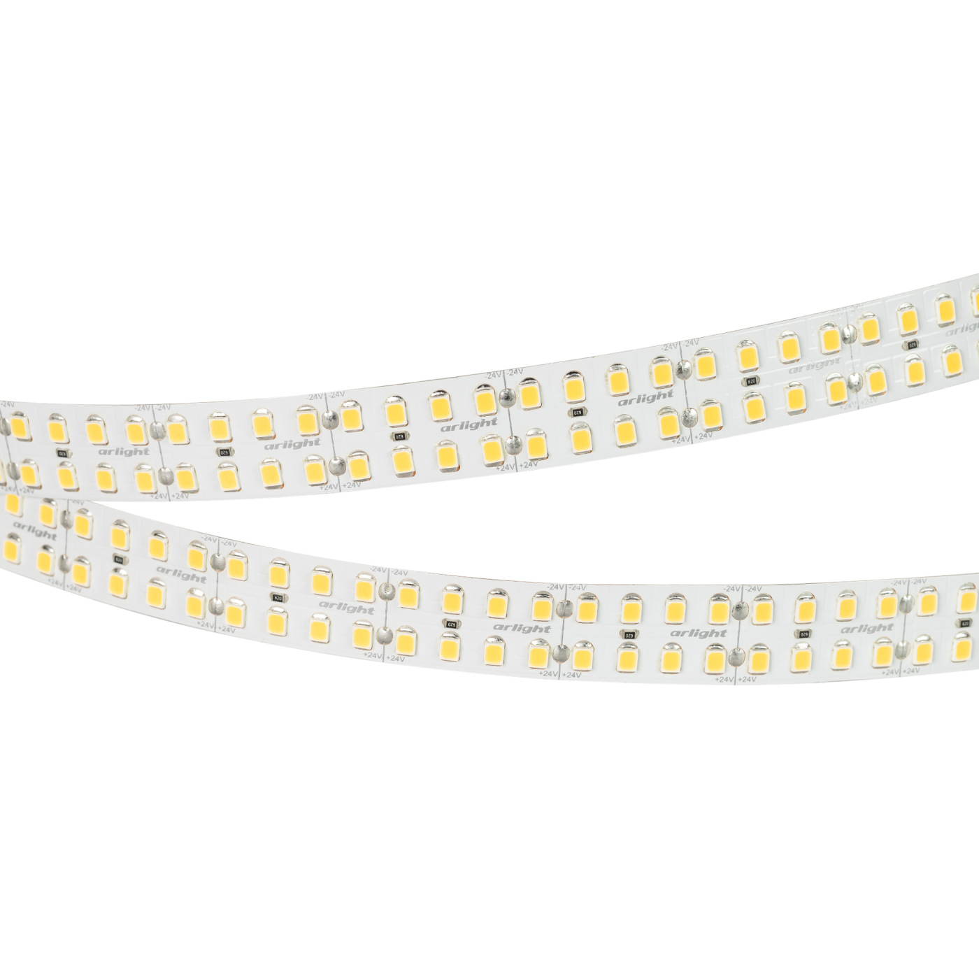 Светодиодная лента RT-A320-15mm 24V White6000 (24 W/m, IP20, 2835, 5m) (Arlight, -); 032600(2) 3 meters 2835 180d 7mm 5b9c×2 dual colors led strip for repairing chandeliers 18w 3000k 18w 6500k led ribbon