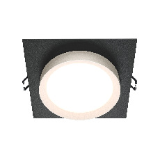 Встраиваемый светильник Hoop GX53 1x15Вт DL086-GX53-SQ-BW