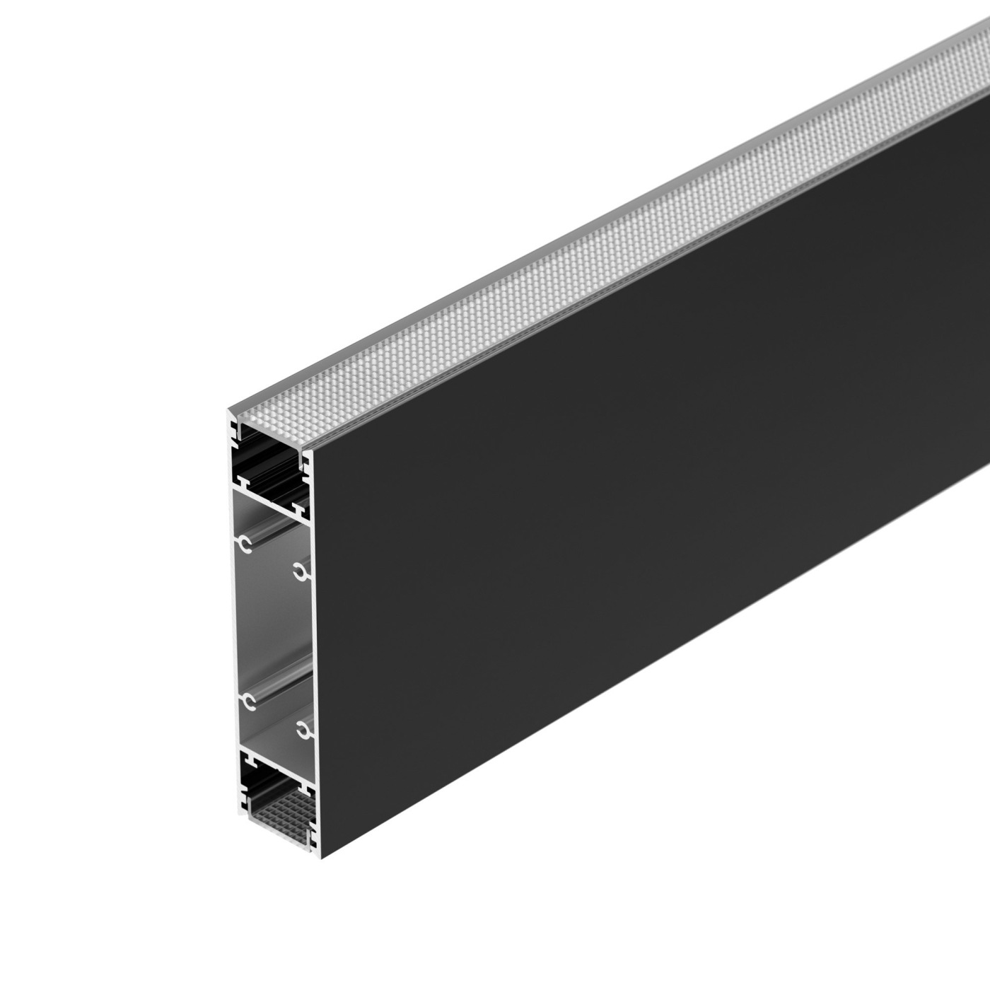 Профиль SL-LINE-25100-DUAL-2500 BLACK (Arlight, Алюминий) ручка для раздвижной двери с механизмом punto soft line sl 011 чёрный