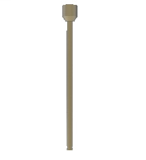 Подвес жесткий ART-APRIORI-ROD-E-L400 (OG) (Arlight, IP20 Металл, 3 года)