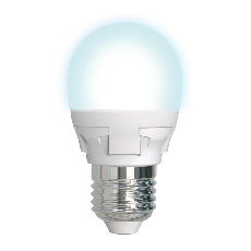 Лампа светодиодная диммируемая Uniel E27 7W 4000K матовая LED-G45 7W/4000K/E27/FR/DIM PLP01WH UL-00004301