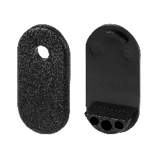 Комплект заглушек WARDROBE-1530 BLACK (Arlight, Пластик)