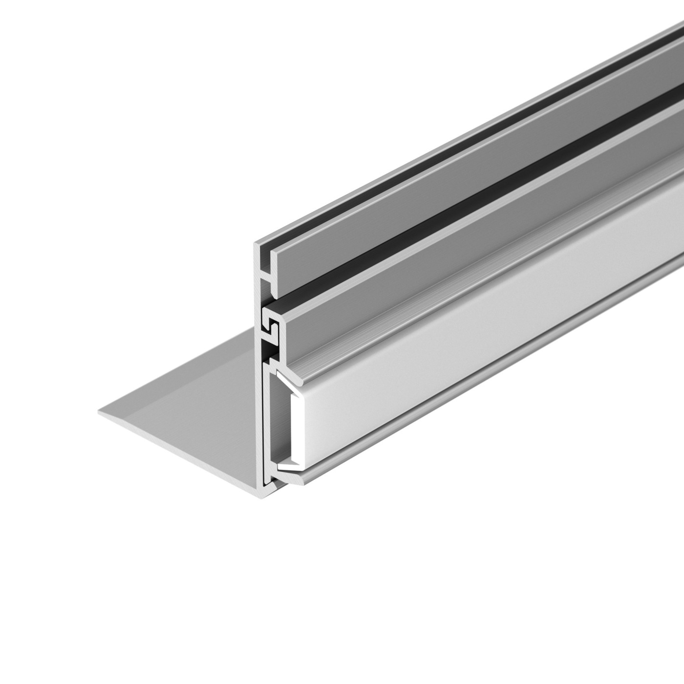 Профиль PAK-90-2000 (Arlight, Алюминий) алюминиевый профиль ниши скрытого монтажа для гкл потолка alm 11681 pl w 2m