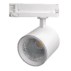 Светодиодный светильник Feron TR Reflex трековый на шинопровод 40W, 3500 Lm, 4000К, 36 градусов, белый, 3х фазный с функцией выбора мощности