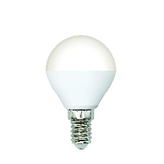 Лампа светодиодная Volpe E14 6W 6500K матовая LED-G45-6W/6500K/E14/FR/SLS UL-00008816