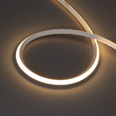 Лента герметичная MOONLIGHT-3D-X544-10x10mm 24V Warm3000 (8 W/m, IP67, 5m, wire x1) (Arlight, Вывод боковой, 5 лет)