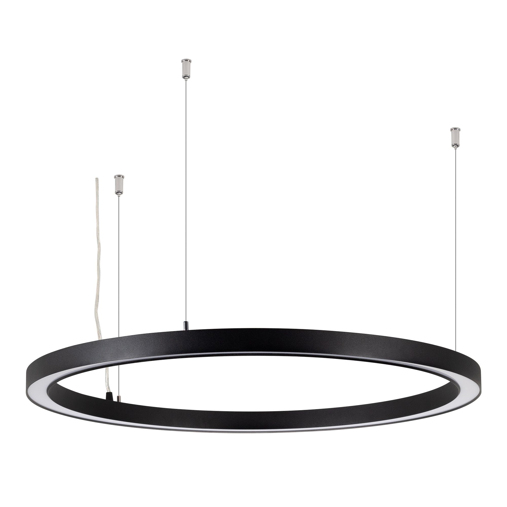 Светильник SP-CIRCLE-HANG-O3535-D700-40W Day4000 RAL9005 120 deg 230V IP40 LED Arlight Алюминий 50384₽