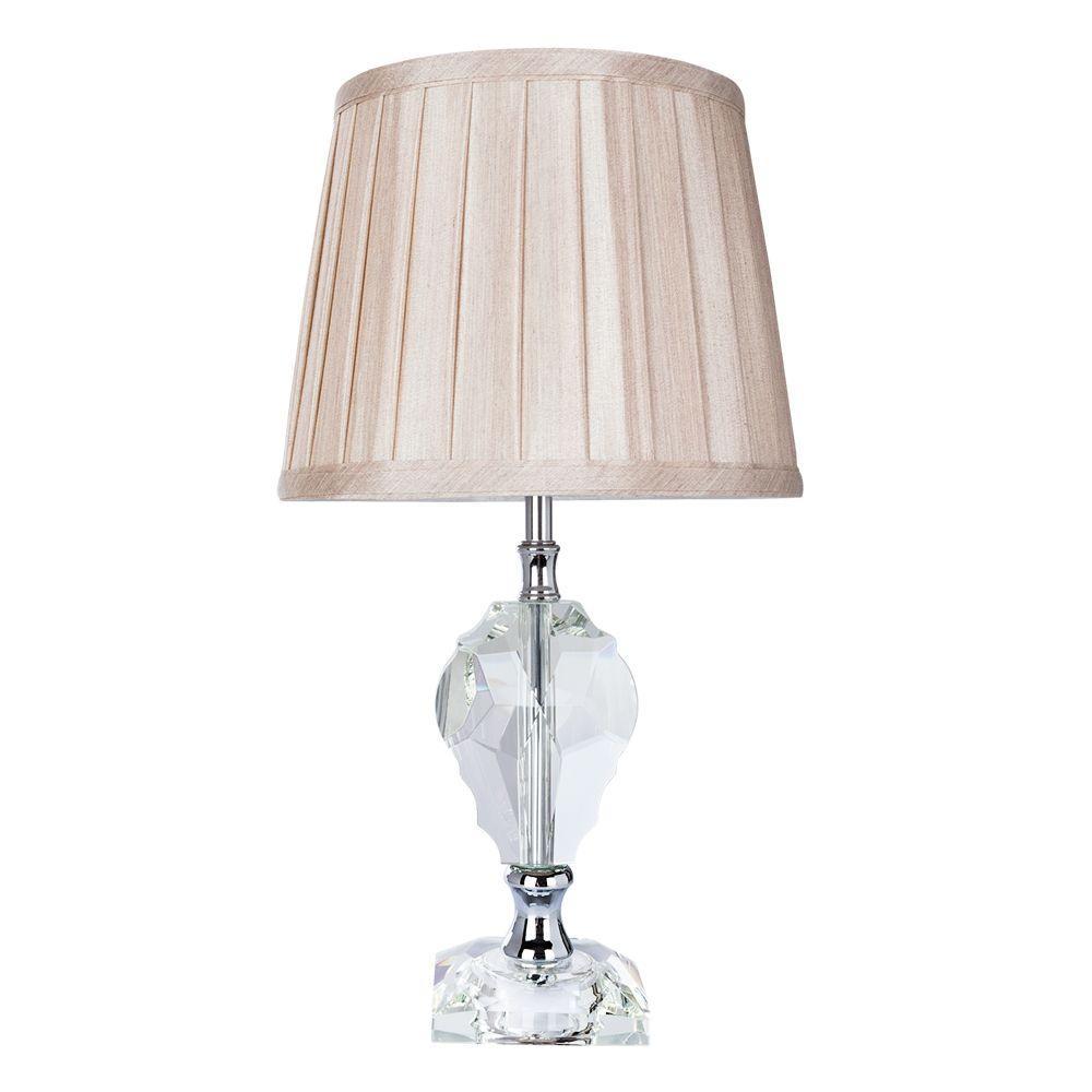 Настольная лампа Arte Lamp Capella A4024LT-1CC бра 1145 1w capella 1xe27 40w коричневый 35 5x23x40 6 см