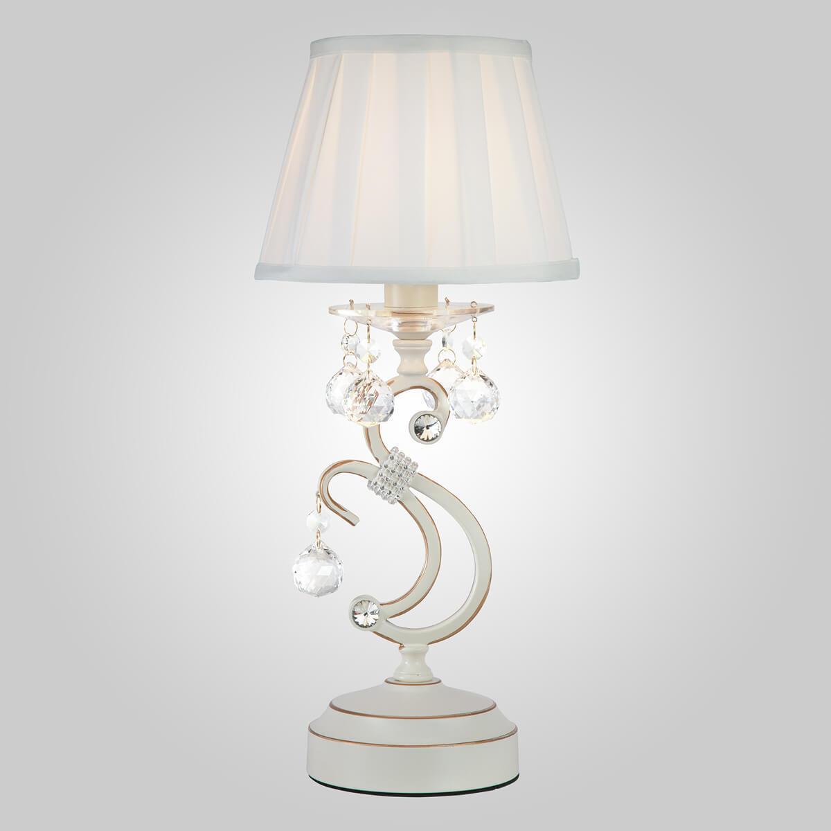 Настольная лампа Eurosvet 12075/1T белый Strotskis планка декоративная двухрядная 280 см белый