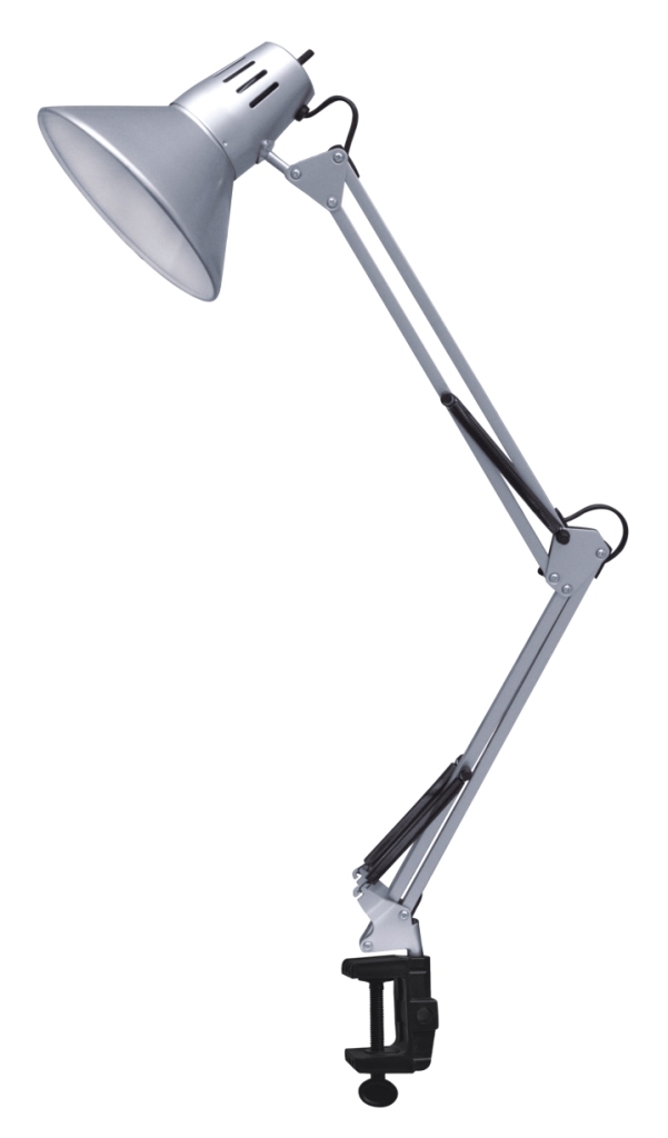 Настольный светильник GTL-044  серебристый большой струбцина флюгер большой duck