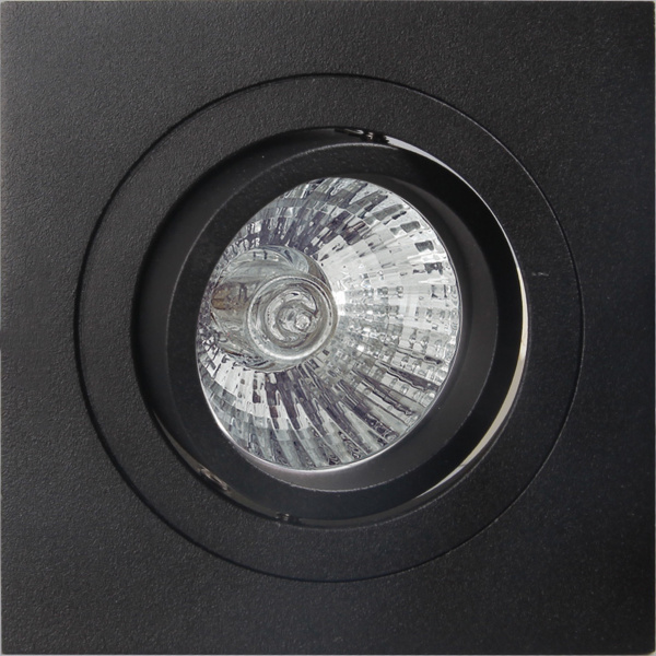 Встраиваемый светильник Mantra Basico GU10 C0008 кольцо карабин d 38 48 мм толщина 5 мм 5 шт чёрный никель