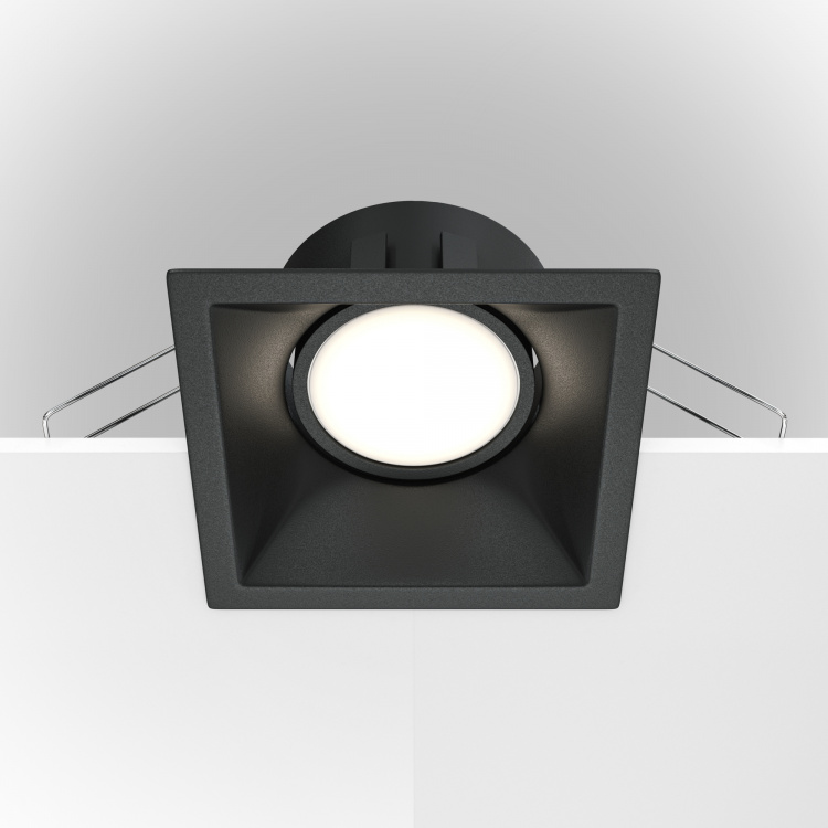 Встраиваемый светильник Dot DL029-2-01B 2 3 класс тренажер по чистописанию переход с узкой строчки на широкую фгос жиренко о е