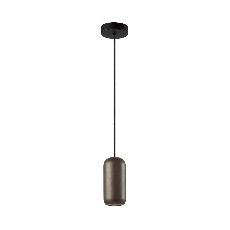 5060/1D PENDANT ODL24 449 коричн./черный/металл Подвес GU10 LED 4W COCOON