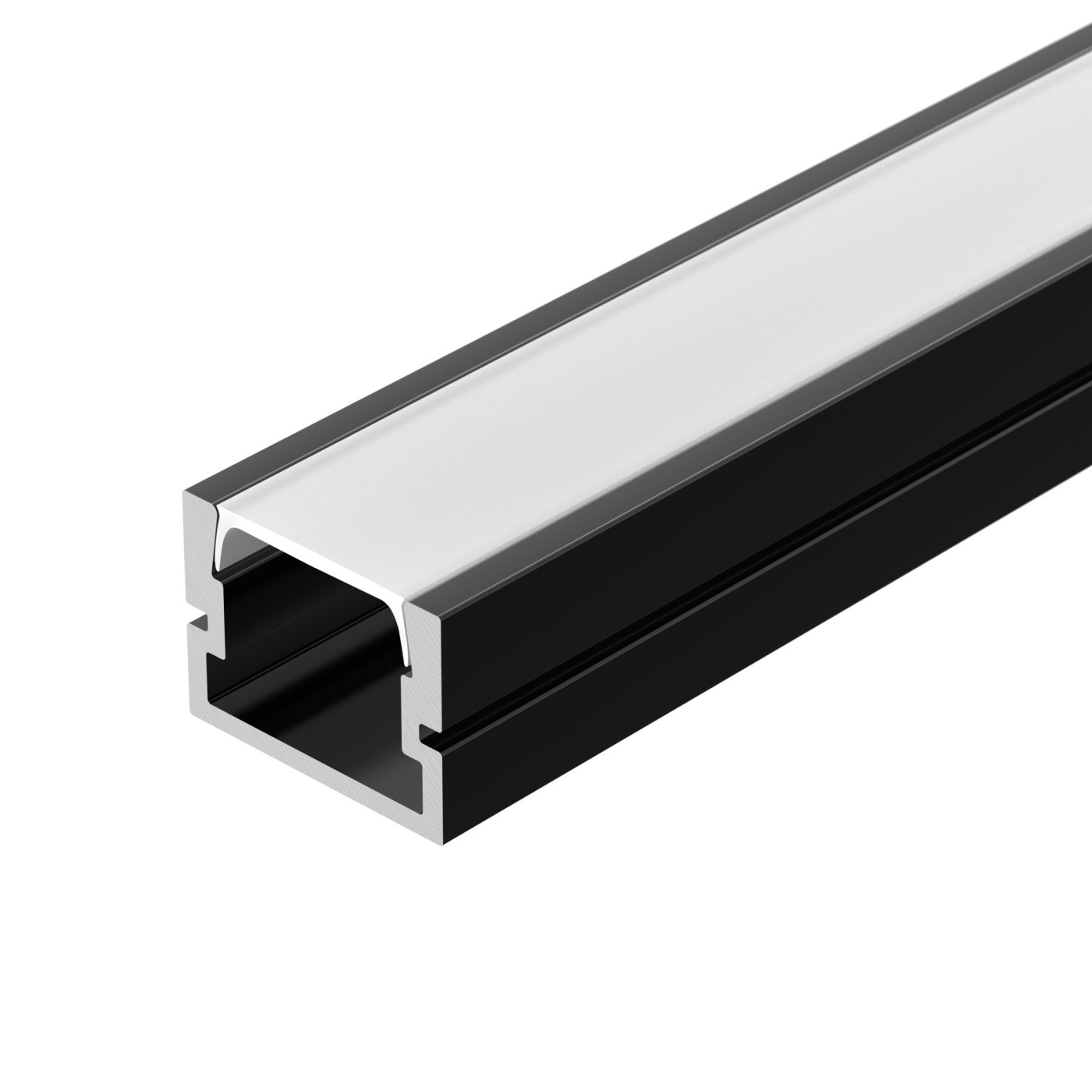 Профиль PDS-SM-2000 ANOD BLACK (Arlight, Алюминий) алюминиевый профиль ниши скрытого монтажа в натяжной потолок 99x140 alm 9940 sc b 2m