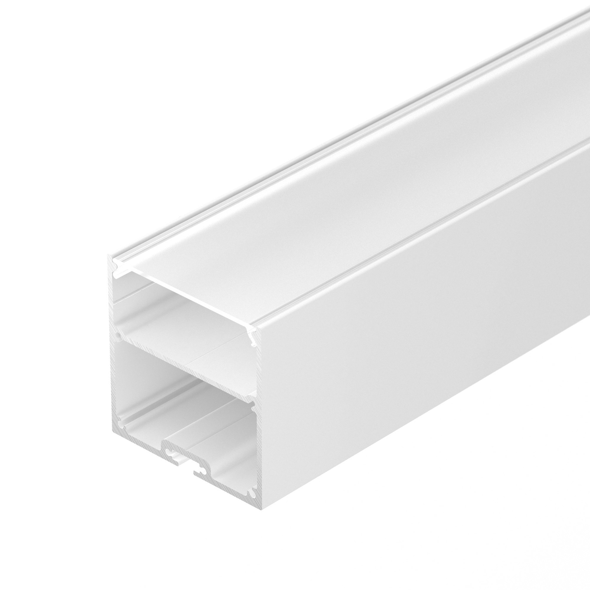 Профиль SL-LINE-5050-LW-2000 WHITE (Arlight, Алюминий) заглушка sl line 5050 lw глухая arlight металл