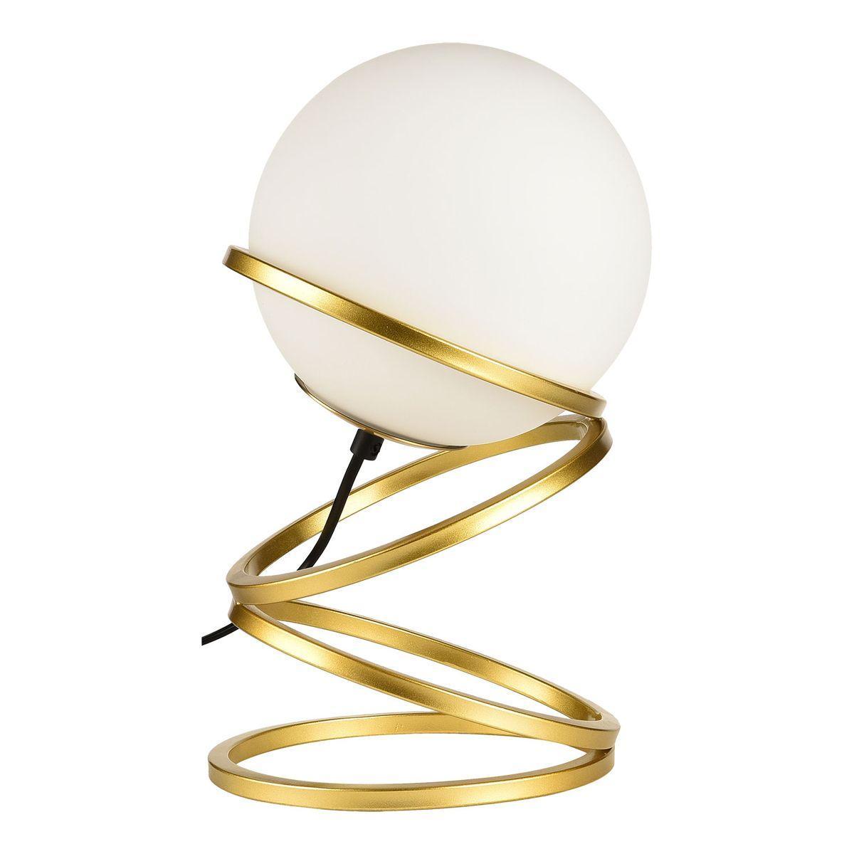Настольная лампа Lussole Cleburne LSP-0611 настольная лампа венеция е14 40вт серо золотой 18х18х37 см
