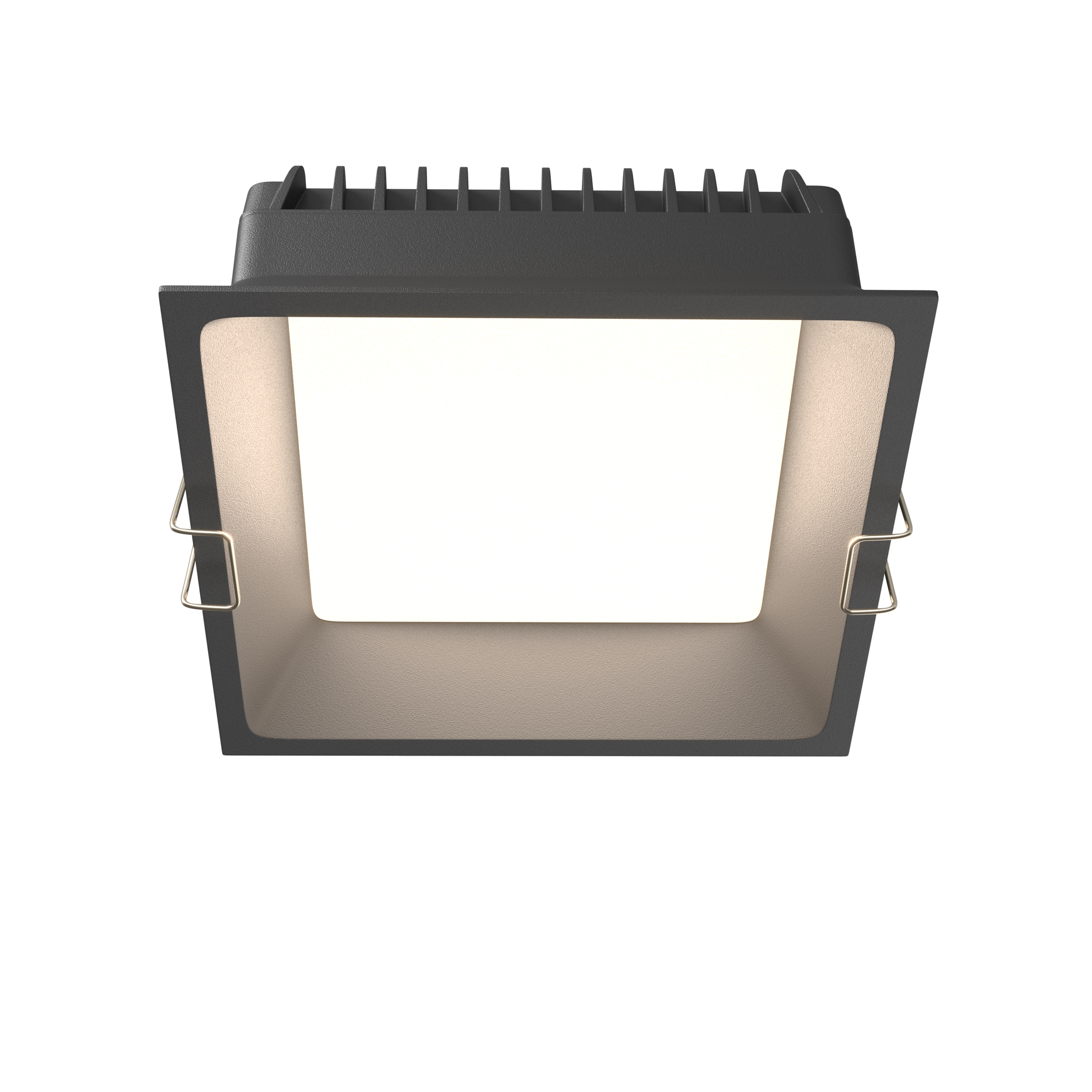 Встраиваемый светильник Okno 3000-4000-6000K 18W 100° IP 44, DL056-18W3-4-6K-B светильник уличный настенный inspire lakko led 1000 лм 4000 к ip44 серый