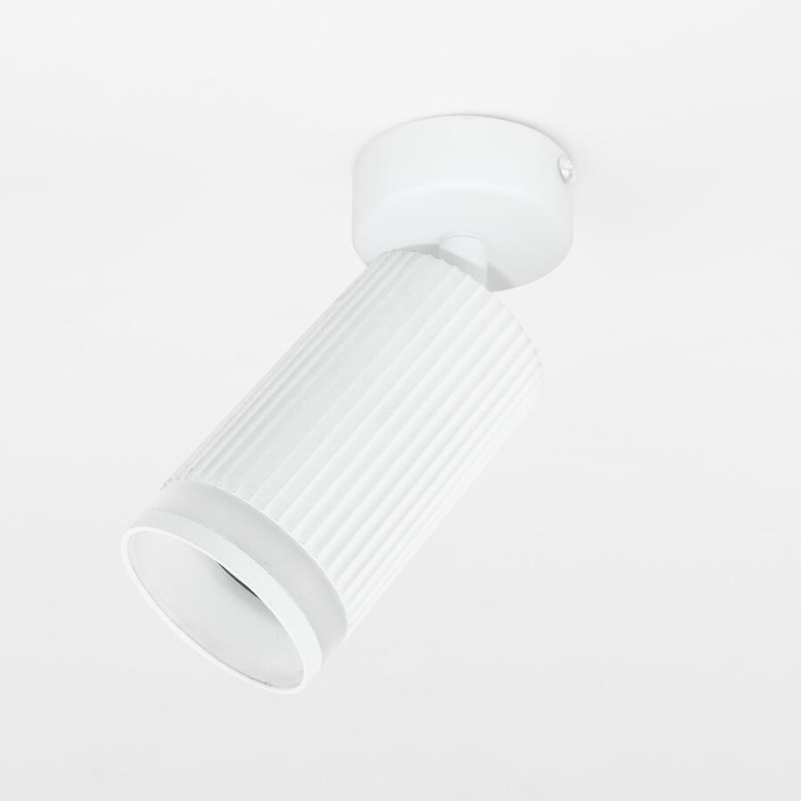 Спот на основании GWL-GU10-M-IP20 Одинарный Белый с Боковым рассеивателем Полосы 834₽