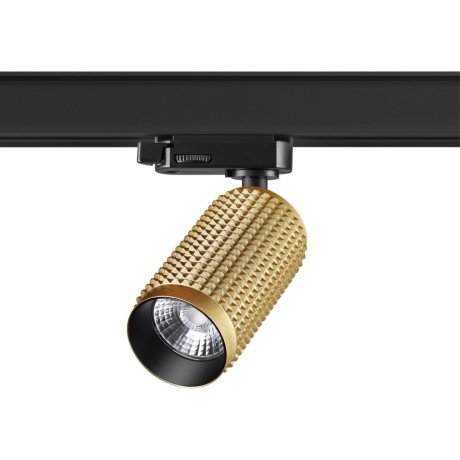 Трехфазный трековый светодиодный cветильник Novotech MAIS LED 358500 слайдер дизайн для ногтей неон объёмные жёлтый розовый чёрный