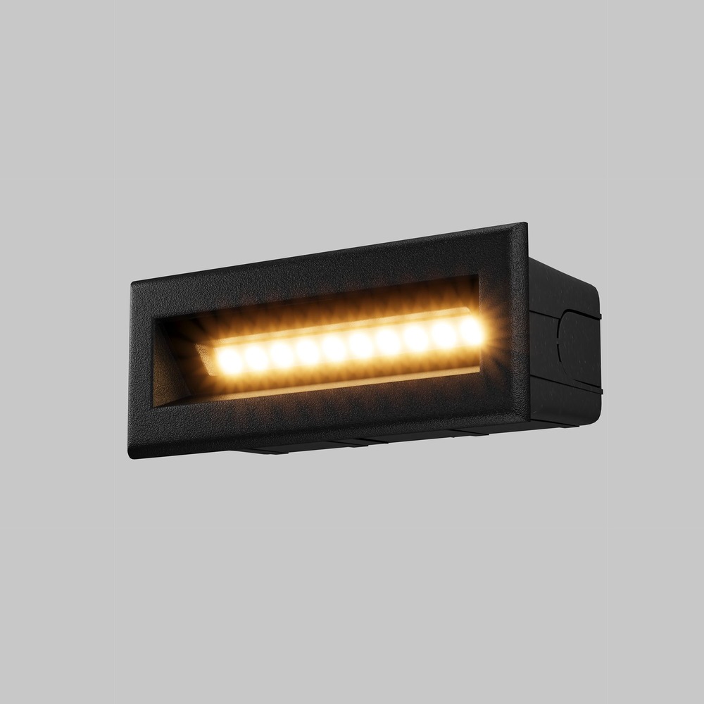 Подсветка для лестниц Bosca 3000К 5Вт IP 65, O045SL-L5B3K подсветка для зеркала светодиодная влагозащищенная inspire revol 6 м² нейтральный белый свет чёрный