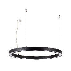 Светильник SP-CIRCLE-HANG-O3535-D600-35W Warm3000 (RAL9005, 120 deg, 230V) IP40 LED (Arlight, Алюминий)