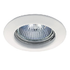 Светильник точечный встраиваемый декоративный под заменяемые галогенные или LED лампы Lega 16 011010