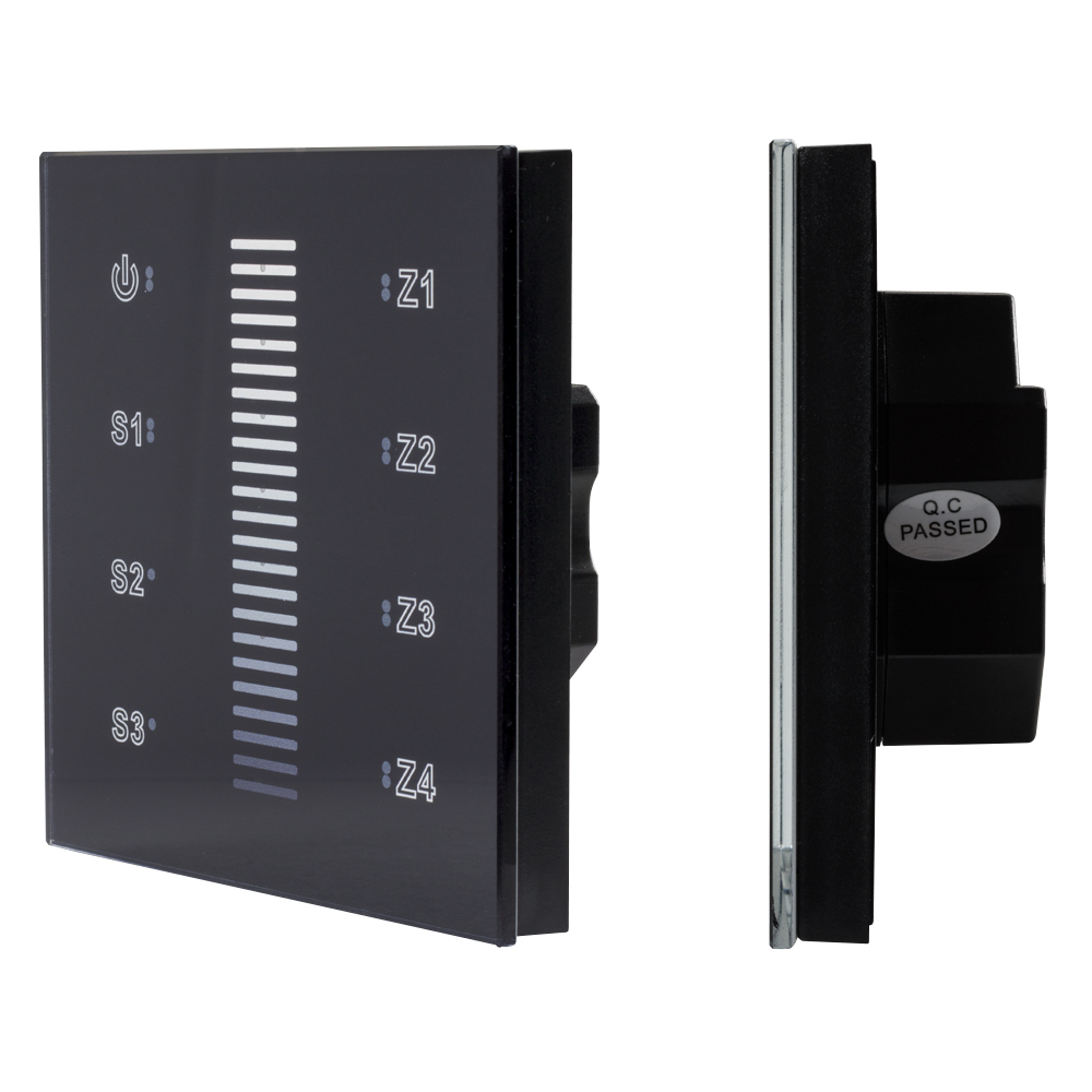 INTELLIGENT ARLIGHT Сенсорная панель DALI-901-11-ADDR-3SC-DIM-DT6-IN Black (BUS) (IARL, IP20 Пластик, 3 года) сенсорная сушилка для рук puff