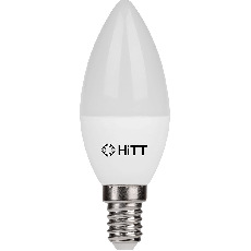 Светодиодная лампа HiTT-PL-C35-9-230-E14-4000
