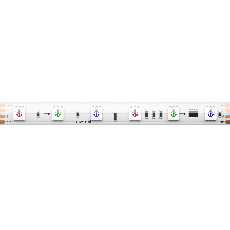 Светодиодная лента 24В 5050 14,4Вт/м RGB 5м IP67, 201248