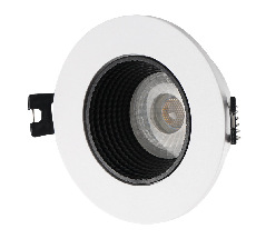 Точечный встраиваемый светильник Denkirs DK3061-WH+BK