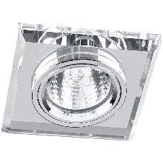 Светильник потолочный, MR16 G5.3 серебро, серебро, DL8170-2