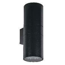 Уличный настенный светильник Ideal Lux Gun AP2 Big Nero 092317