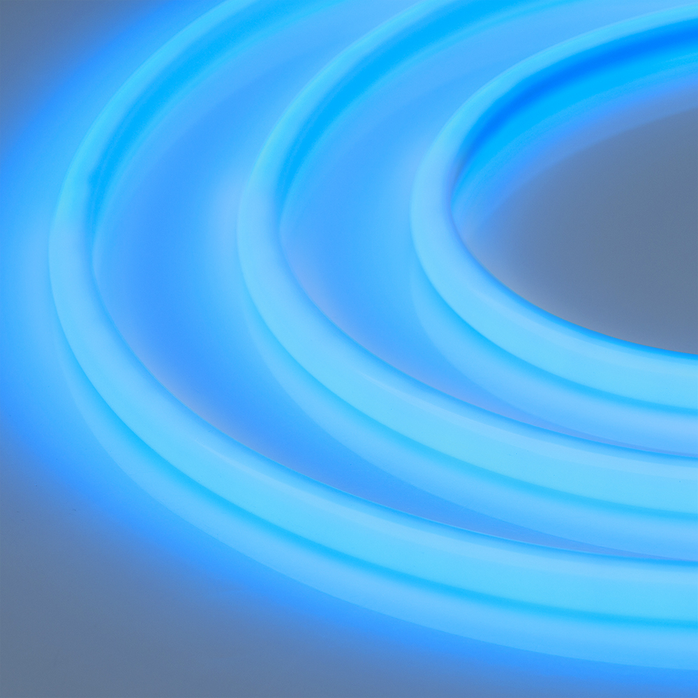 Светодиодная лента герметичная RTW-PWT-A180-13mm 24V Blue (14.4 W/m, IP68, 2835, 5m) (Arlight, 14.4 Вт/м, IP68) глухая заглушка arlight