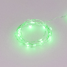 Светодиодная гирлянда ARD-DEW-HOME-2000-CLEAR-20LED-STD Green (3V, Battery Pack) (Ardecoled, IP20) 048704