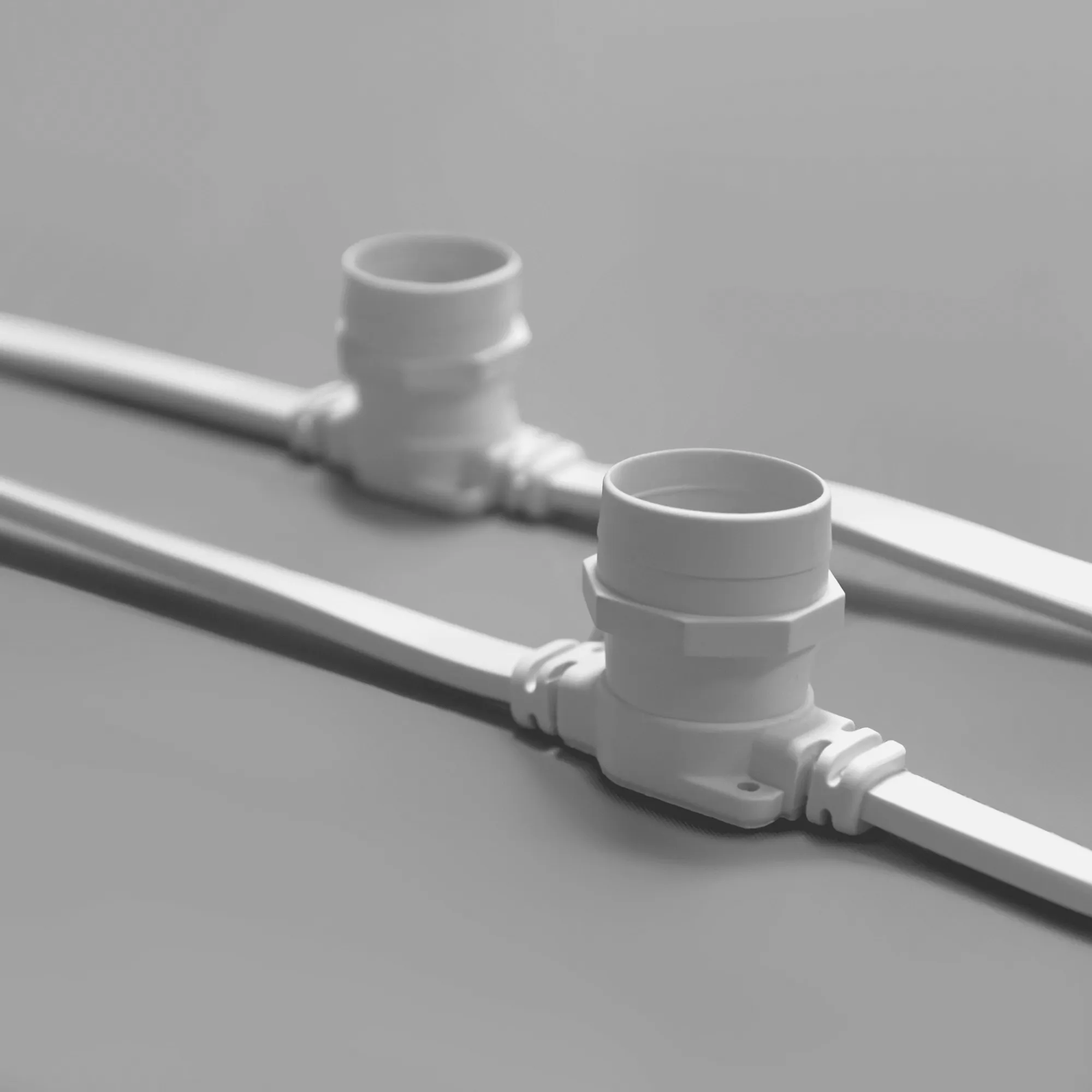 Белт-Лайт INOXHUB шаг 20см БЕЛЫЙ резиновый двухжильный шлейф 250 резиновых патронов с латунными контактами цоколь E27 бухта 50м 34760₽