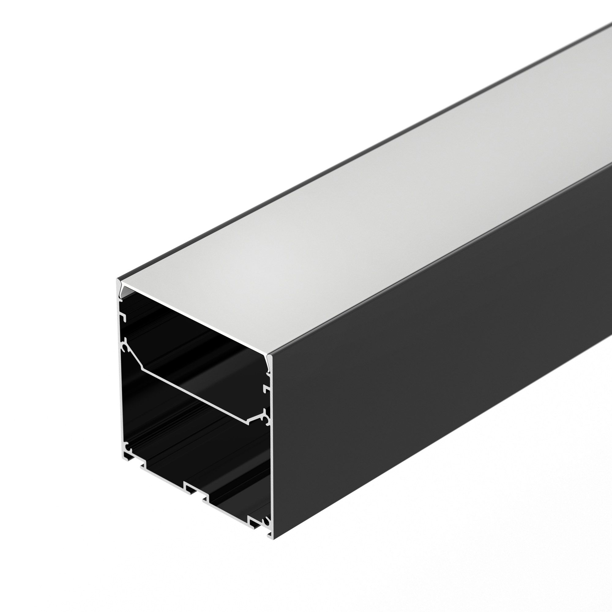 Профиль LINE-S-7575-2500 BLACK (Arlight, Алюминий) ручка для раздвижной двери punto soft line sl 010 чёрный