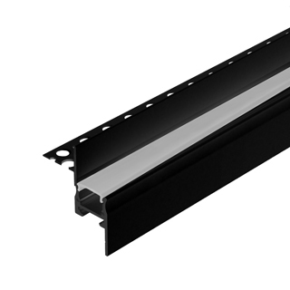 Профиль СEIL-S14-SHADOW-T-2000 BLACK (Arlight, Алюминий) экран сeil s14 shadow 2000 flat opal arlight пластик