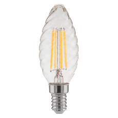 Лампа светодиодная филаментная Elektrostandard E14 7W 3300K прозрачная 4690389125270