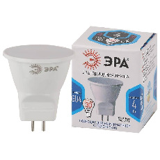 Лампа светодиодная ЭРА GU4 4W 4000K матовая LED MR11-4W-4000K-GU4 Б0049066