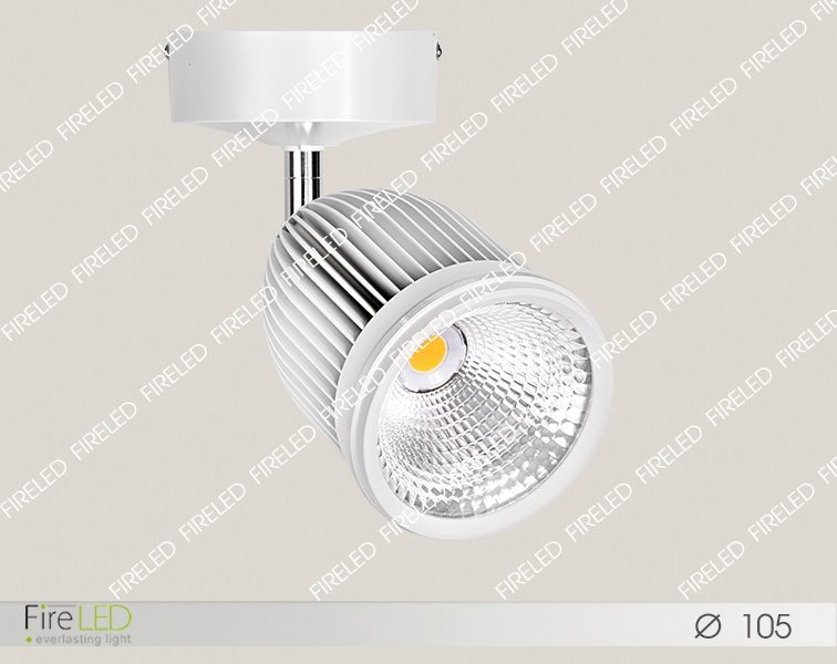 

Светильник накладной поворотный FLED-PL 027.1 (ПОЛО 100)-42-2700К, FLED-PL 027-42-2700К