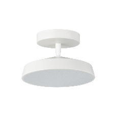 7655/12L MITRA LED SN 48 Светильник пластик/белый LED 12Вт 4000K D200 IP20 MIRA WHITE