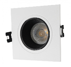 Точечный встраиваемый светильник Denkirs DK3071-WH+BK