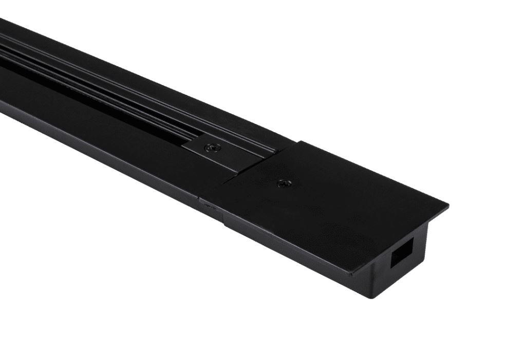 Шинопровод встраиваемый G-1-1-TR-I-IP20-B  1-фазный  1м черный журнальный столик like квадратный 55x55 см черный
