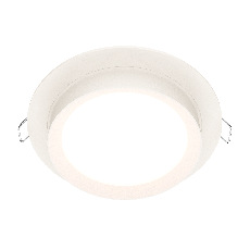 Встраиваемый светильник Hoop GX53 1x15Вт DL086-GX53-RD-W