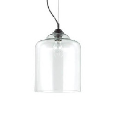 Подвесной светильник Ideal Lux Bistro SP1 Square Trasparente 112305