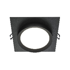 Встраиваемый светильник Hoop GX53 1x15Вт DL086-GX53-SQ-B