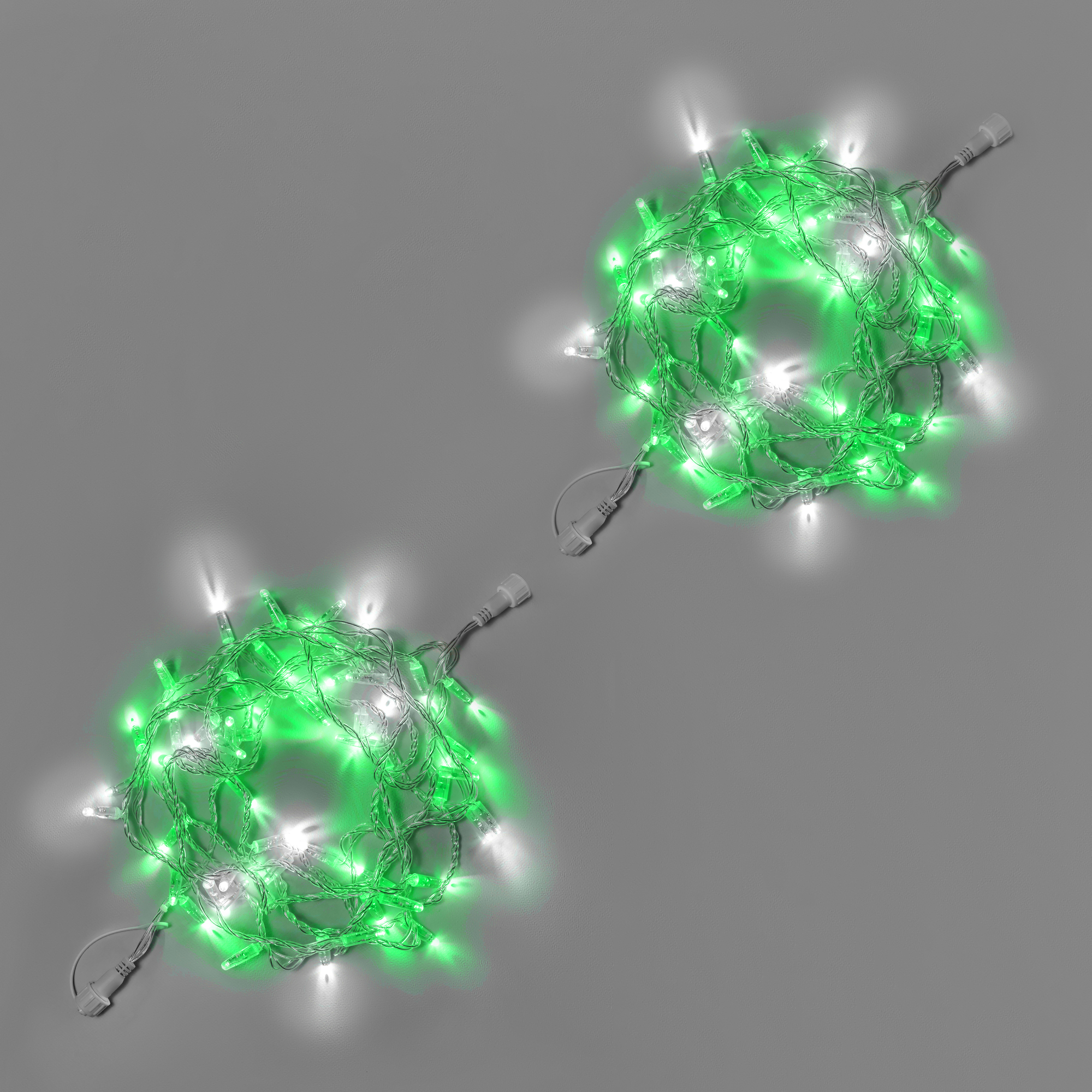 Светодиодная гирлянда INOXHUB Нить 10м 100 LED соединяемая с мерцанием 220В IP65 прозрачный провод ЗЕЛЕНАЯ 2840₽