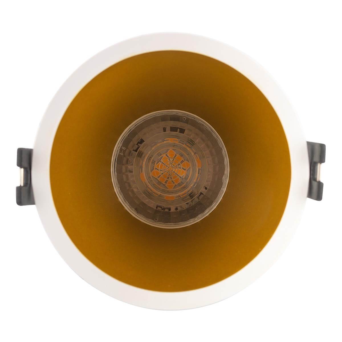 Встраиваемый светильник Denkirs DK3026-WG медаль в бархатной коробке золотой учитель диам 7 см