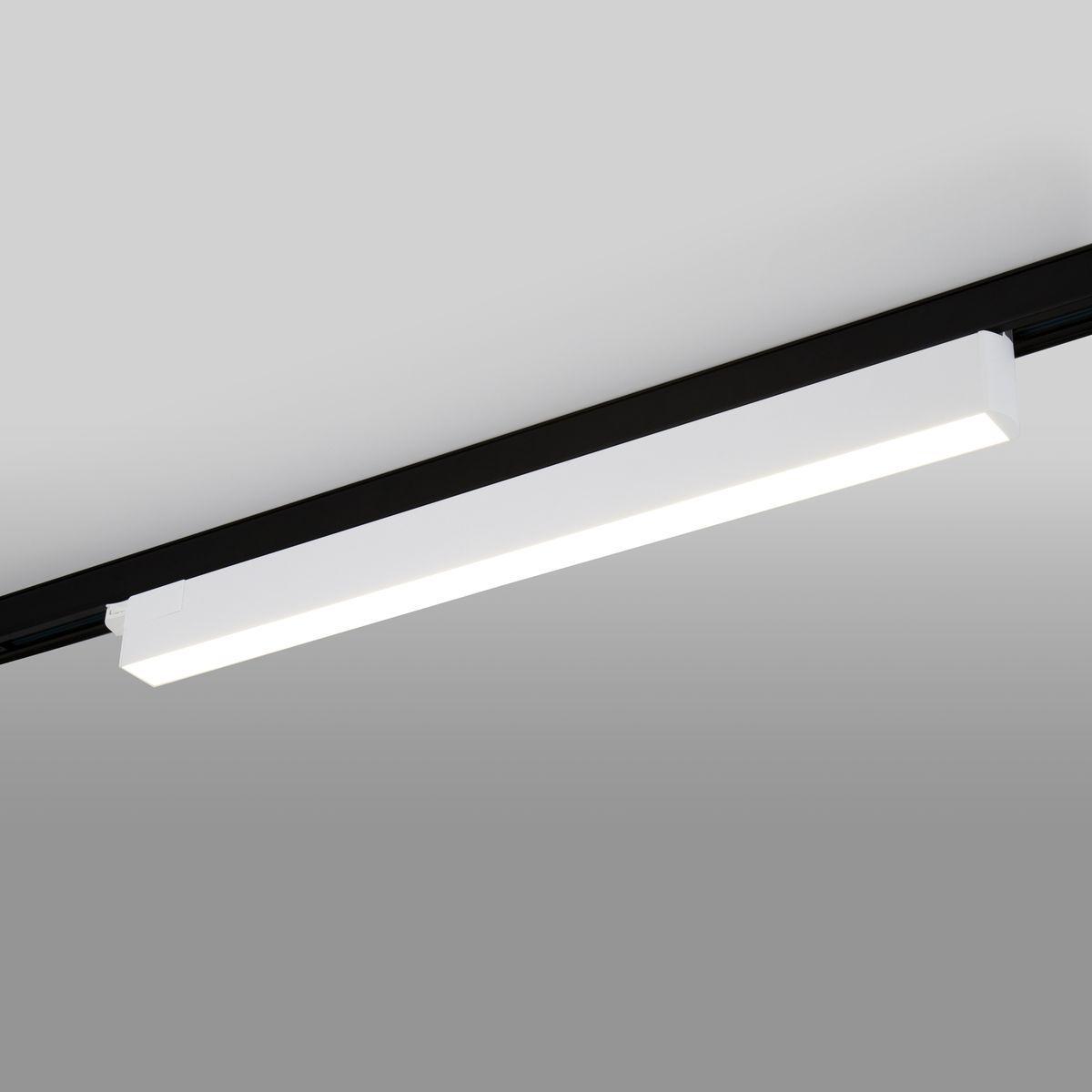 Трековый светодиодный светильник Elektrostandard X-Line белый матовый 28W 4200K LTB55 4690389161575 смеситель для кухни topzero bruce 47 белый
