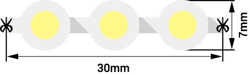 Лента светодиодная SWG DIP-96-12-7.7-R-68 лента атласная золотые нити 6 мм × 23 ± 1 м красный 026